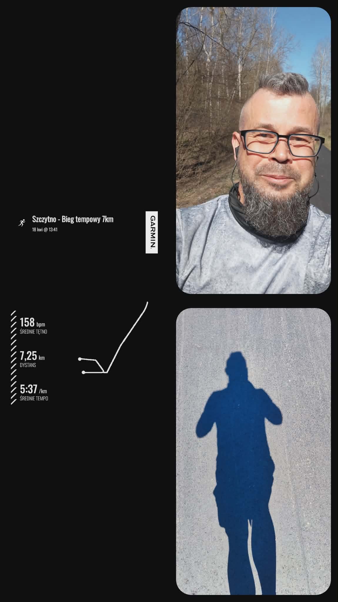 Bieg tempowy 7 km
