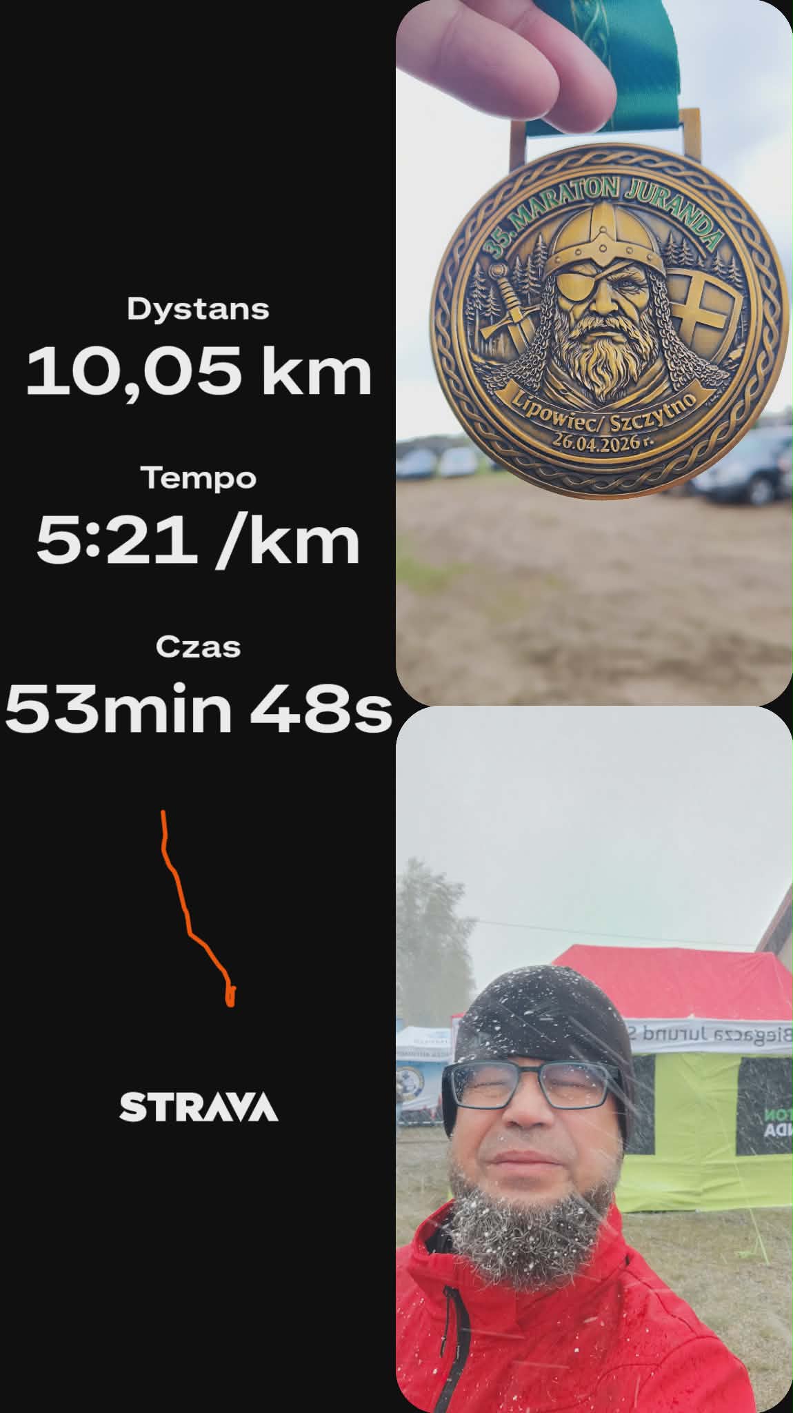 8. Dyszka Jurandówny – bieg 10 km w zimowych warunkach na Mazurach