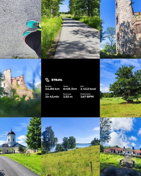Pierwszy bieg w Szwecji – 14.86 km turystycznego odkrywania okolic Norrtälje