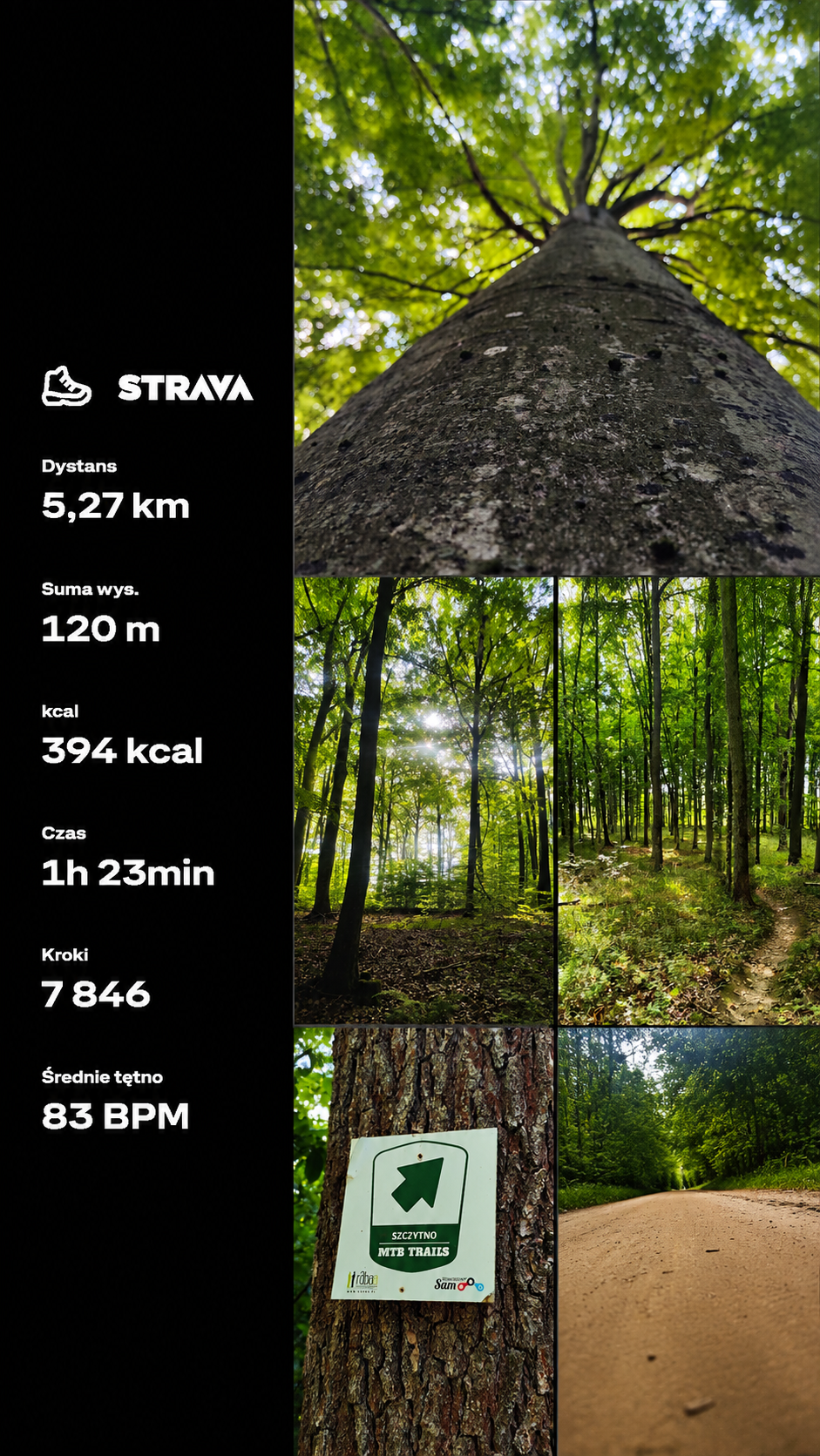 Spacer po Szczytno MTB Trails – rekonesans trasy przed jesiennymi biegami