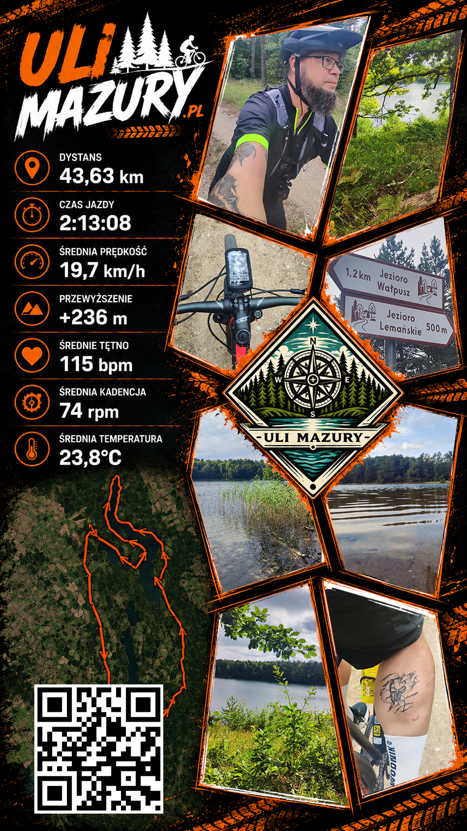 Szczytno – Kulka – Rowerem po kolei. Niedzielne MTB